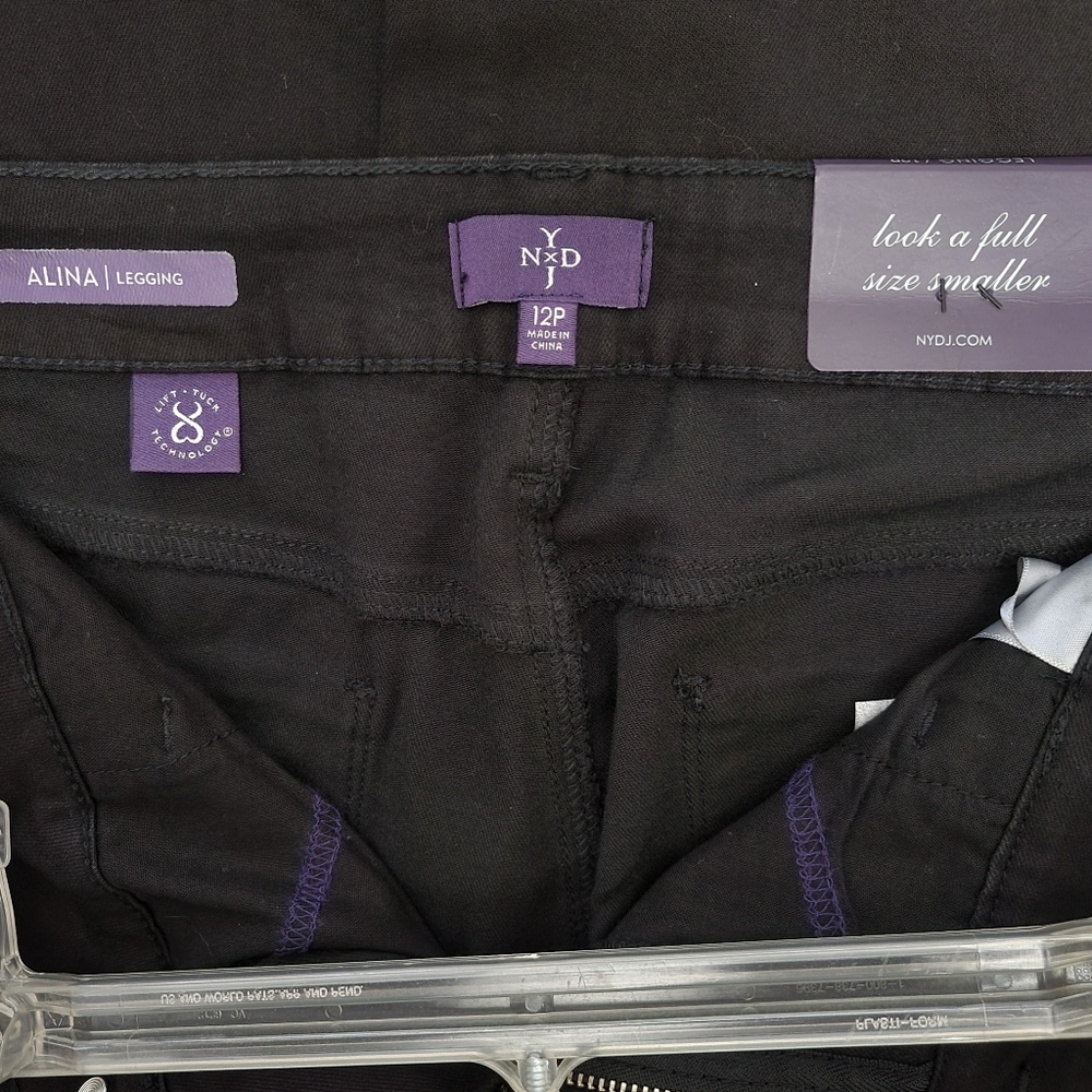 🍃⚘️Nydj Lacey Signature Black Jeans - Picture 9 of 14